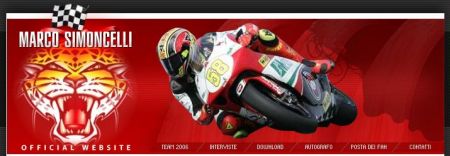 Marco Simoncelli Web Site