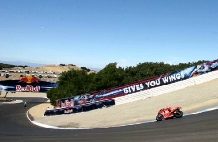 Casey Stoner a Laguna Seca