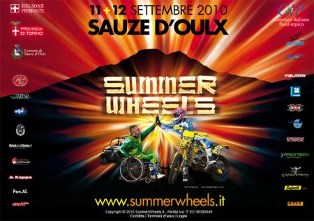 Summer Wheels: il volantibo della manifestazione