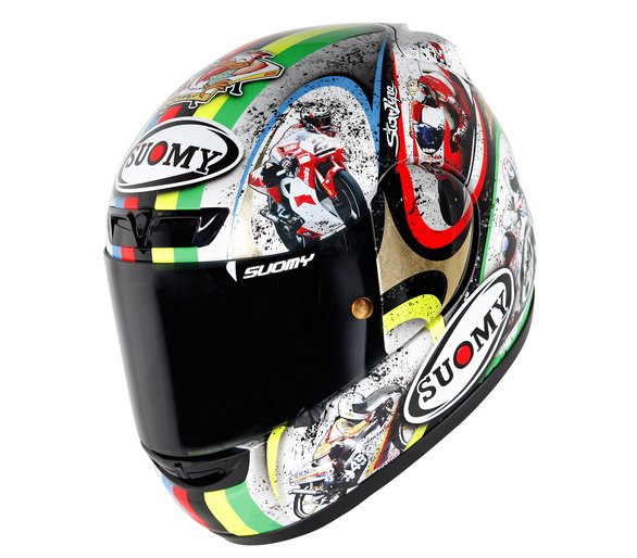 suomy casco celebrativo capirossi