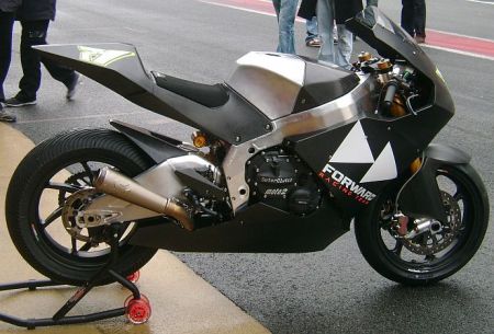Uno dei telai Suter utilizzati nella classe Moto2