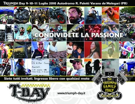 Triumph Day 2010: la locandina dell’evento