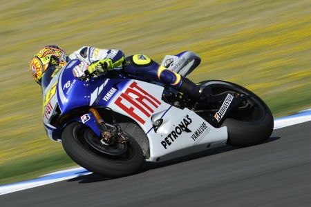 Valentino Rossi vince a Jerez