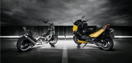 Yamaha T Max 2009 Estreme yellow