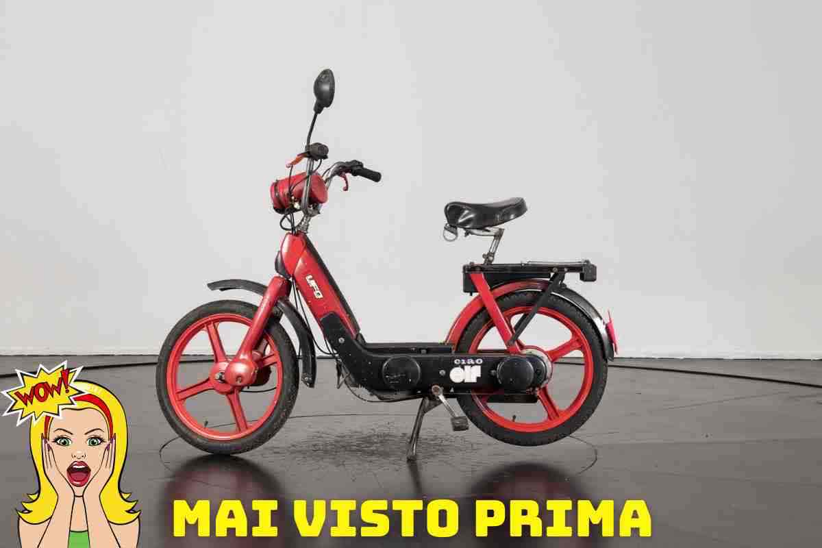 Piaggio Ciao, così non lo hai mai visto  La versione speciale esce a  sorpresa 