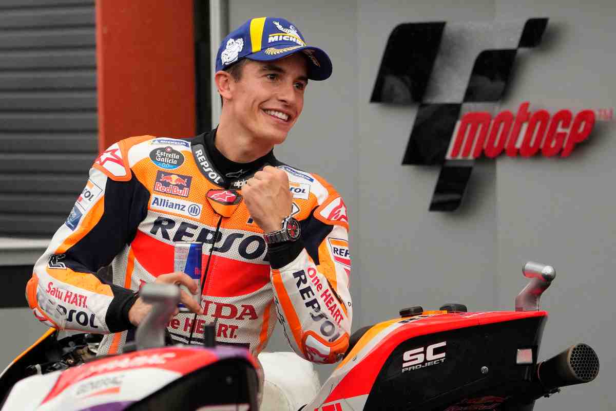 Il triste annuncio di Marc Marquez