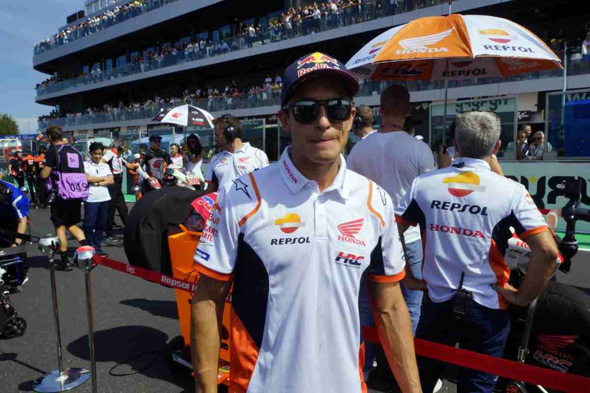 Infortunio per Marc Marquez - NextMoto.it