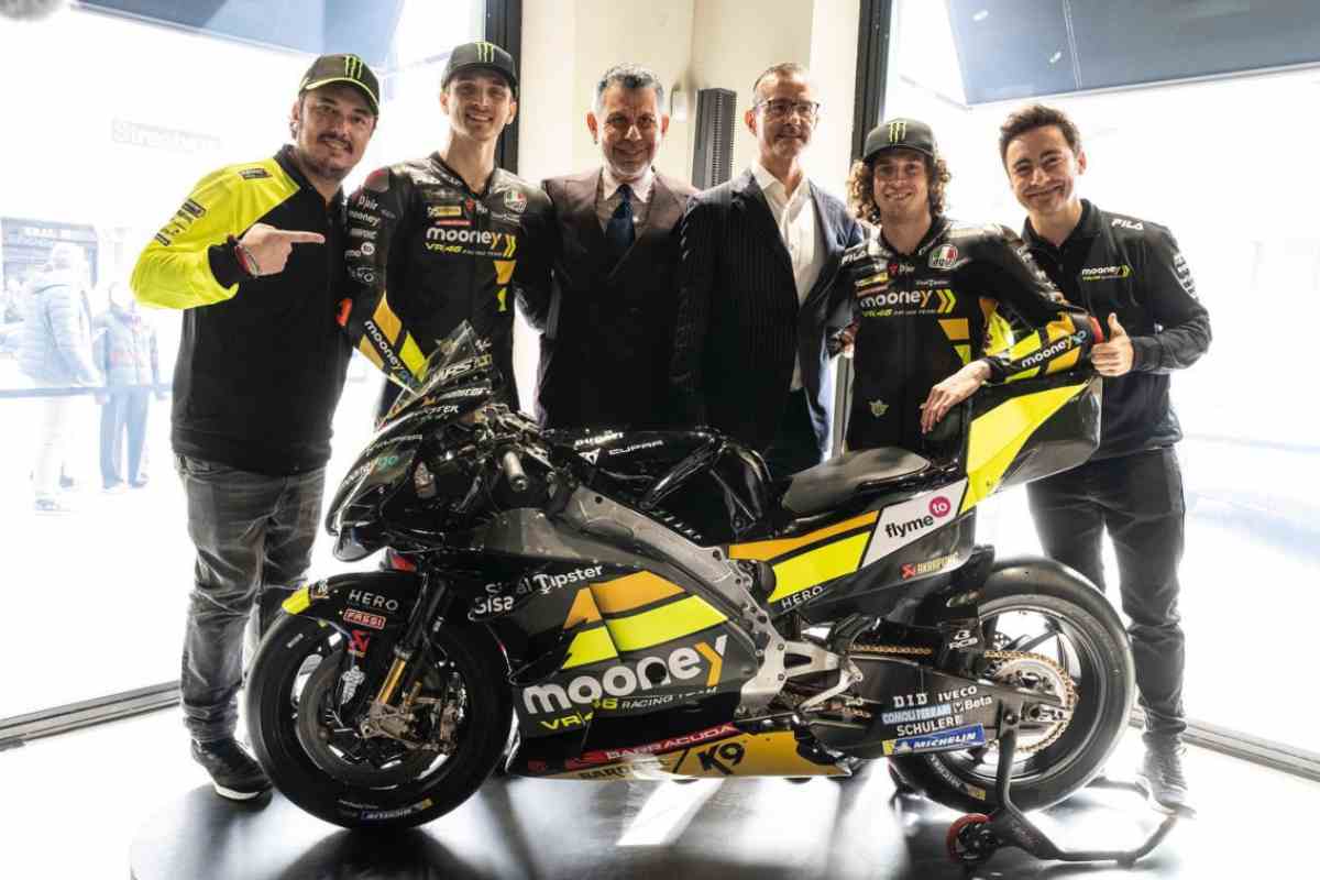 Il team Mooney VR46 2023 (media press)