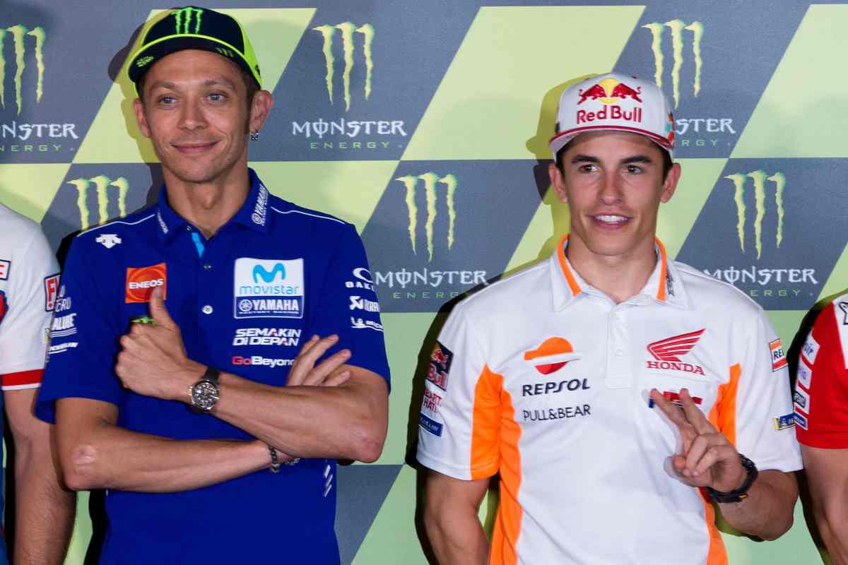 Valentino Rossi e Marquez