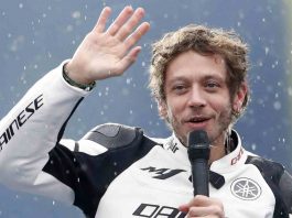 Valentino Rossi in ottima compagnia
