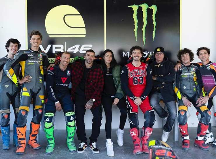 Andrea Iannone ed Elodie al Ranch di Valentino Rossi