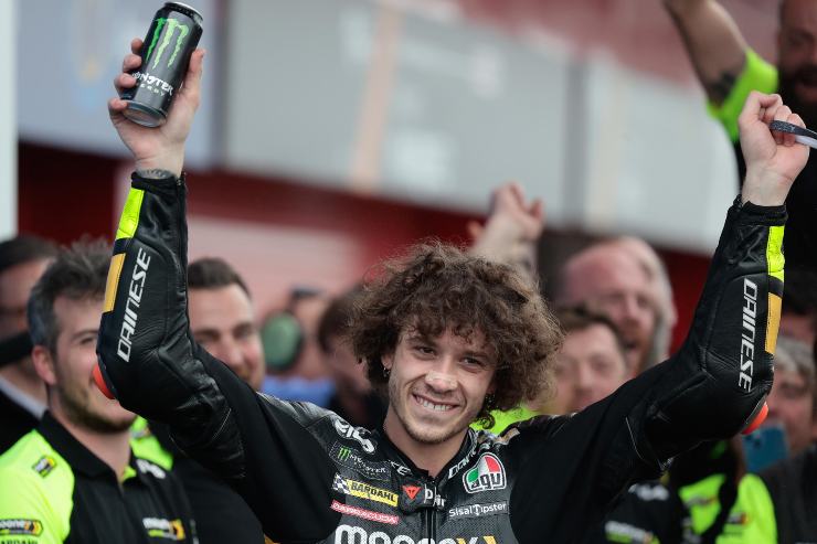 Prima vittoria in MotoGP team Rossi