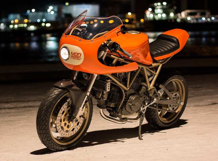 Una Ducati 750SS trasformata