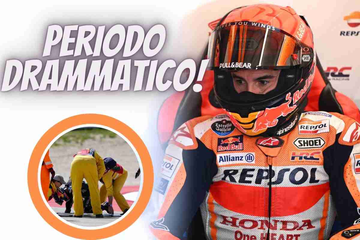 Dramma Marquez, altro ritiro per il pilota