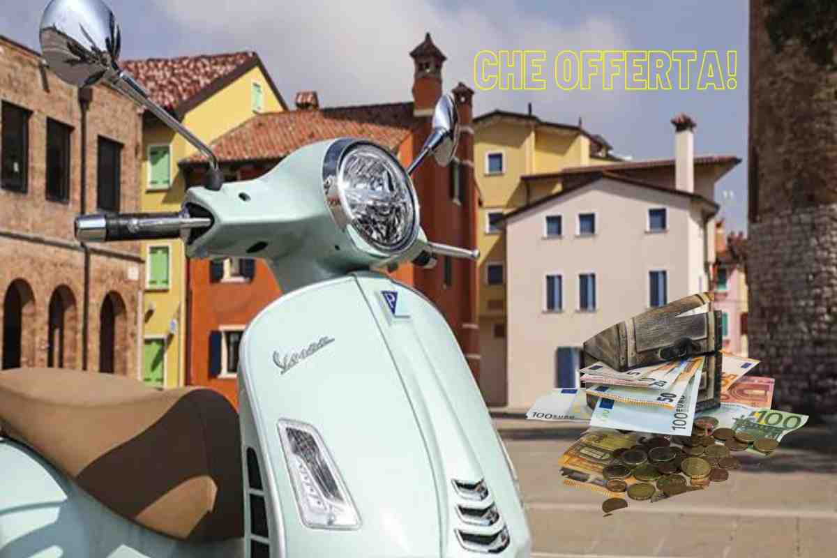 Offerta Vespa Piaggio aprile 