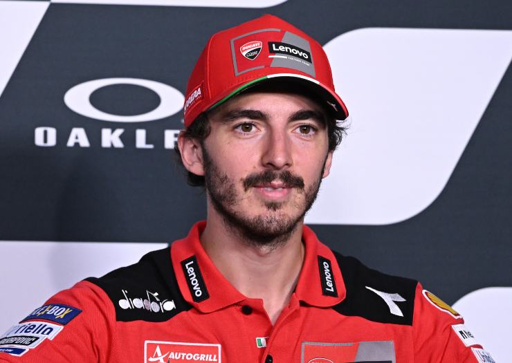 Pecco Bagnaia, la sua Ducati in esposizione 