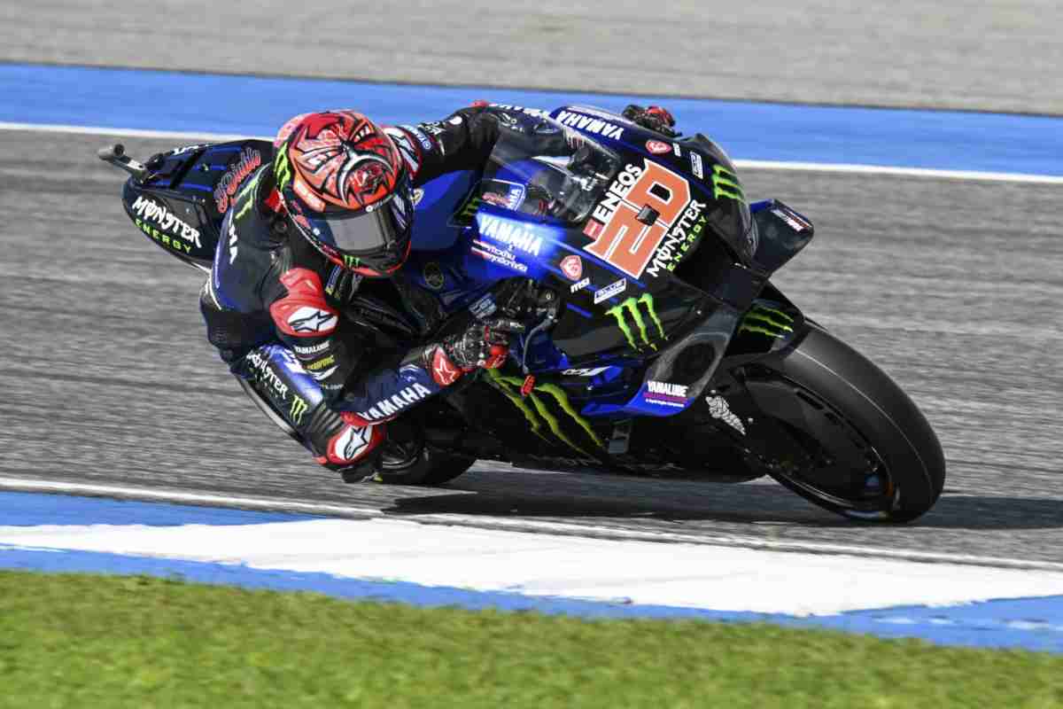 Fabio Quartararo in crisi con la Yamaha