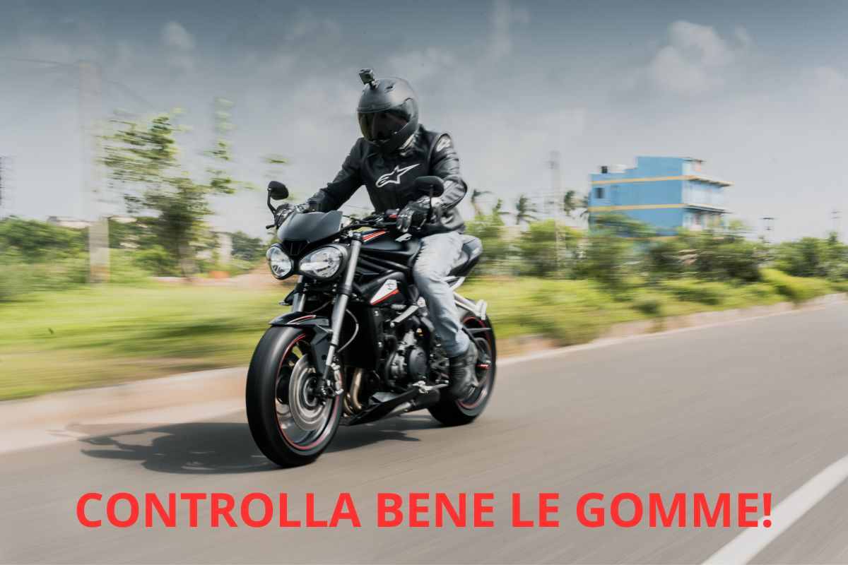 Moto, i consigli per il controllo delle Gomme