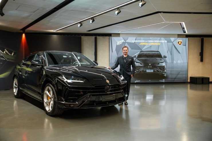 La Lamborghini Urus di Jorge Lorenzo