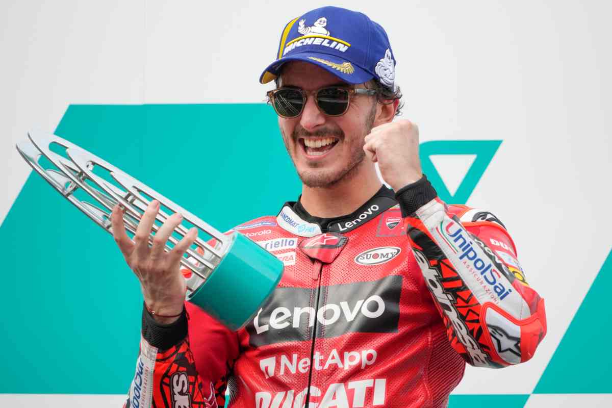 Pecco Bagnaia che "regalo" per i tifosi