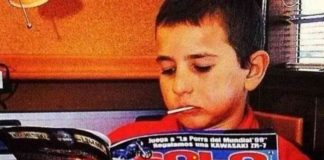 Jorge Lorenzo, la foto da bambino
