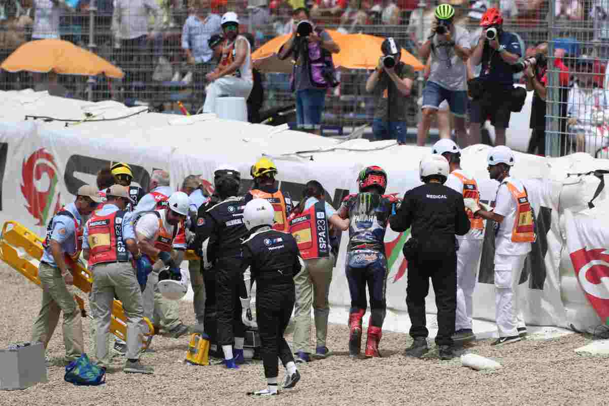 MotoGP, un pilota ko dopo l'incidente a Jerez
