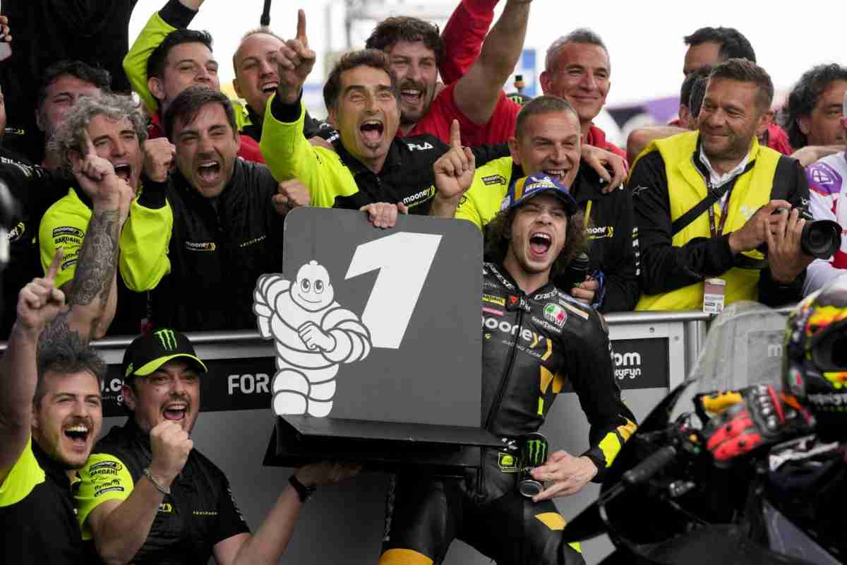 Marco Bezzecchi vince la gara di Le Mans