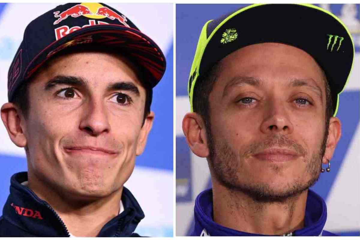 Marquez e Valentino Rossi, il verdetto del pilota
