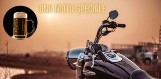 Una motocicletta che va a birra, che invenzione
