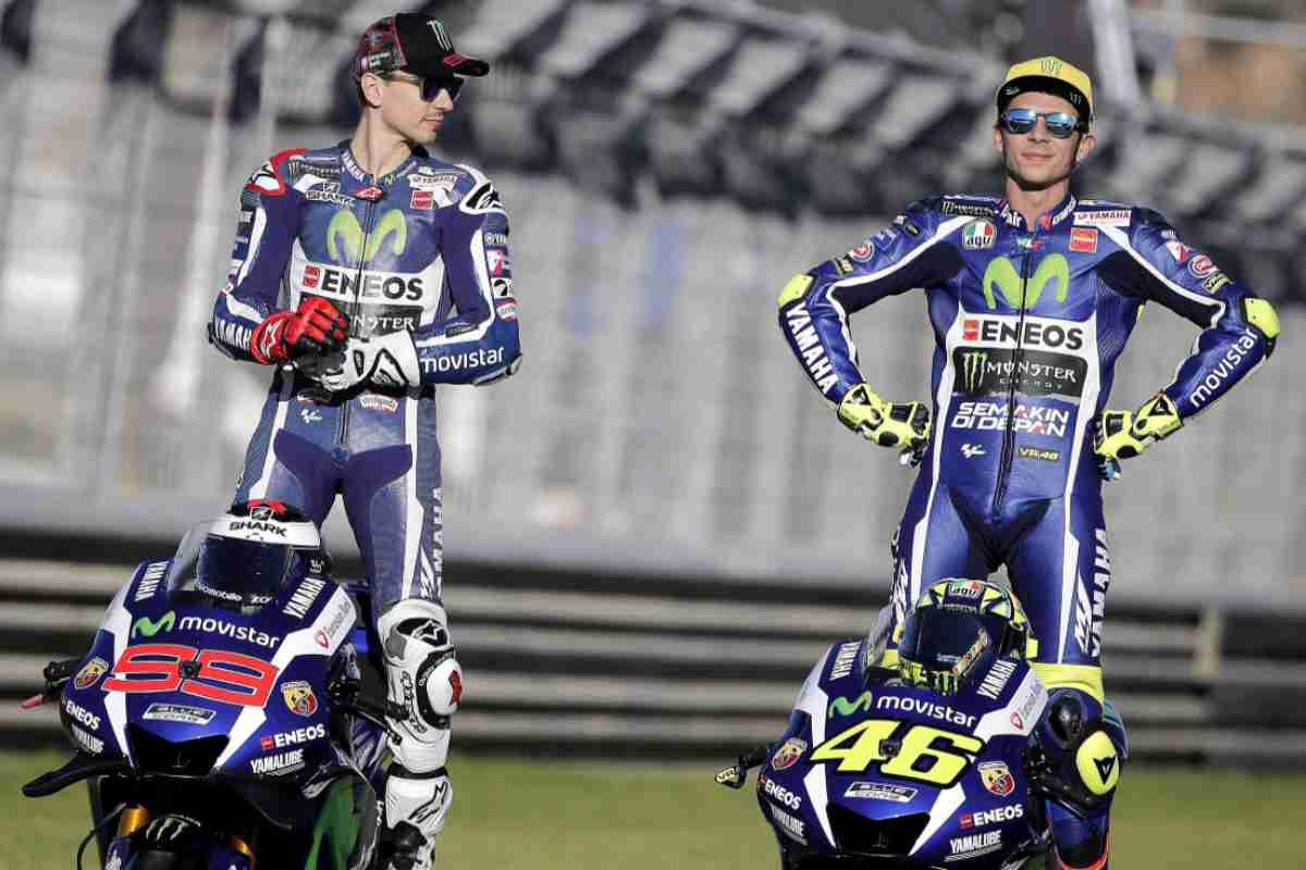 Valentino Rossi e Jorge Lorenzo, che aneddoto