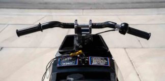 La prima vera motocicletta anfibia