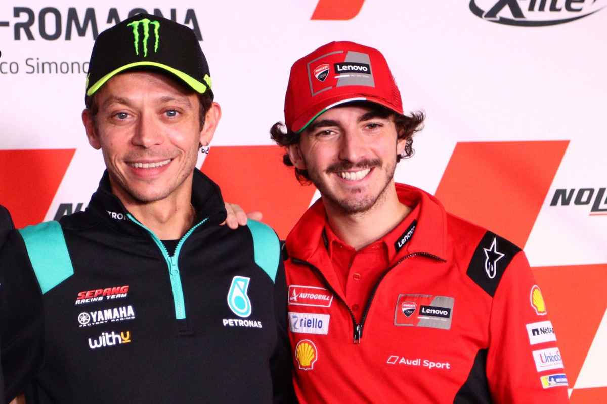 Pecco Bagnaia lo dice chiaramente: coinvolto Valentino Rossi