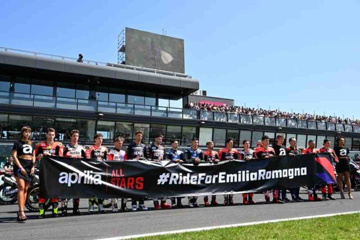 Aprilia, raccolta fondi Emilia Romagna