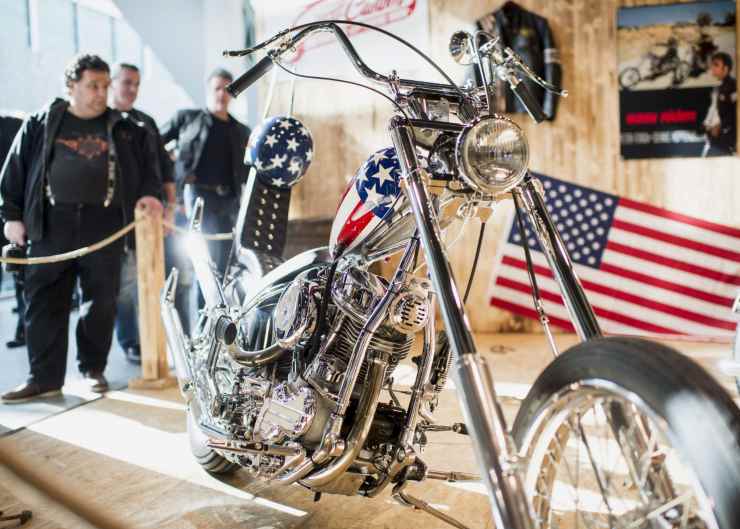 La Harley Davidson di Easy Rider, una moto leggendaria