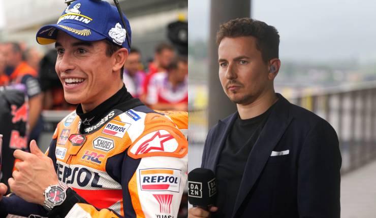 Marquez e Lorenzo, il rapporto con Valentino Rossi