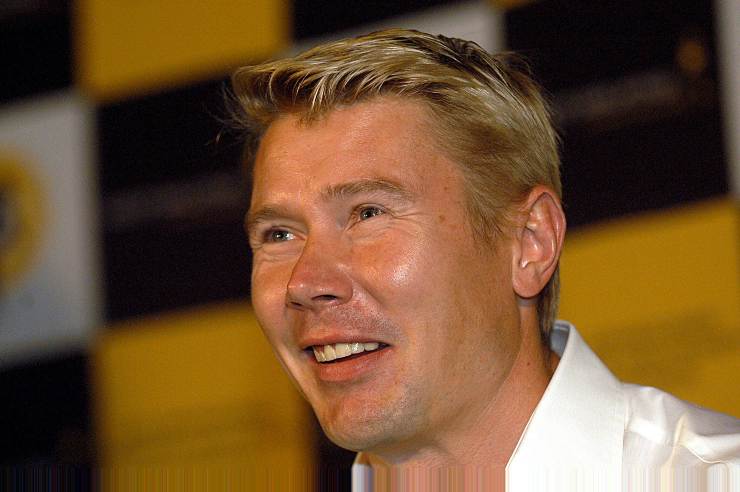 Mika Hakkinen nuova moto