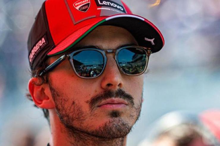 Pecco Bagnaia infortunio alla caviglia