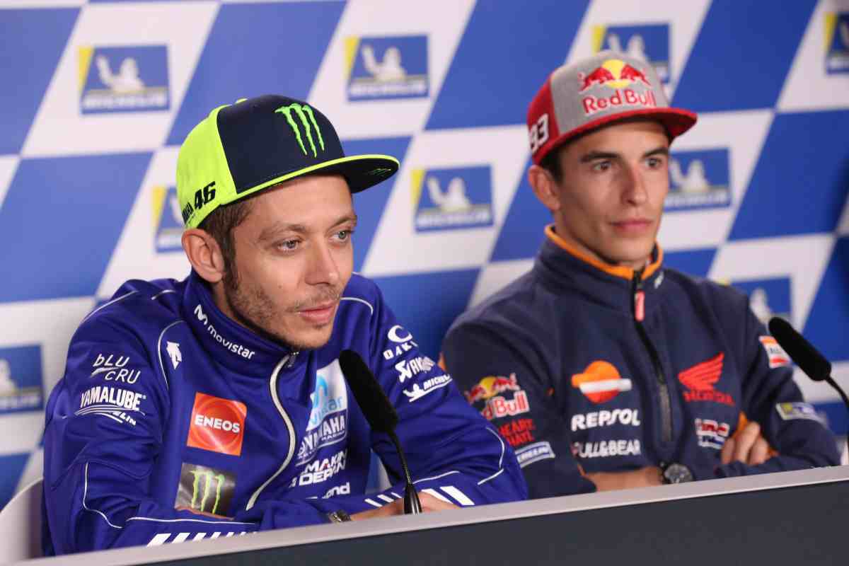 Valentino Rossi snobba Marquez