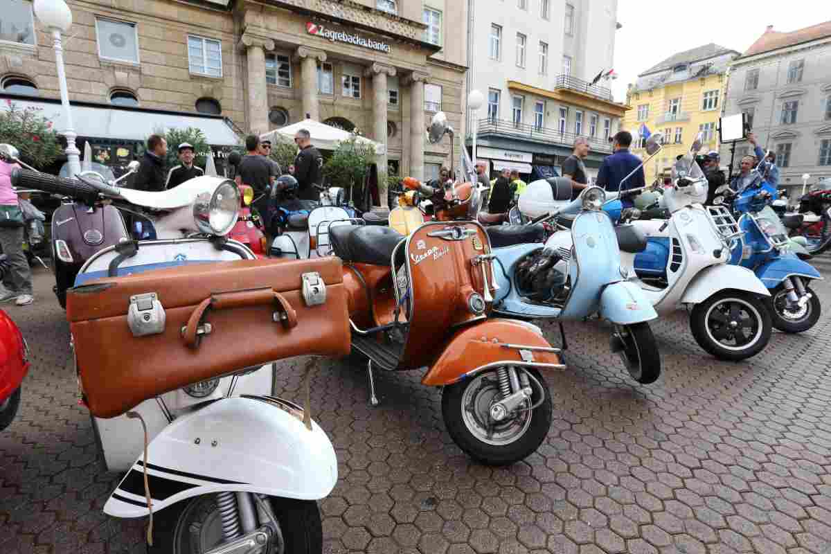 Vespa Piaggio, un modello mai visto