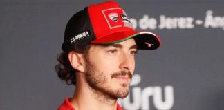 Bagnaia infortunio, le condizioni
