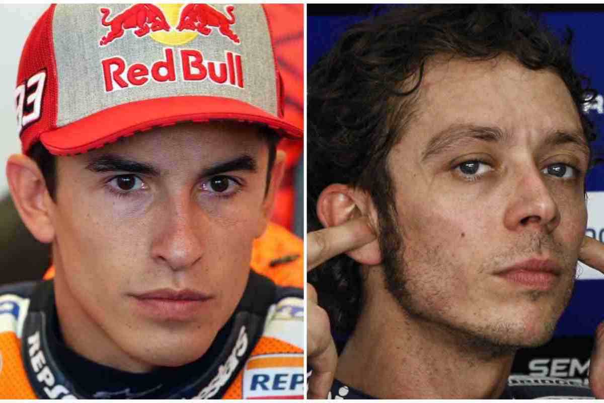 Marc Marquez e Valentino Rossi polemiche al Mugello