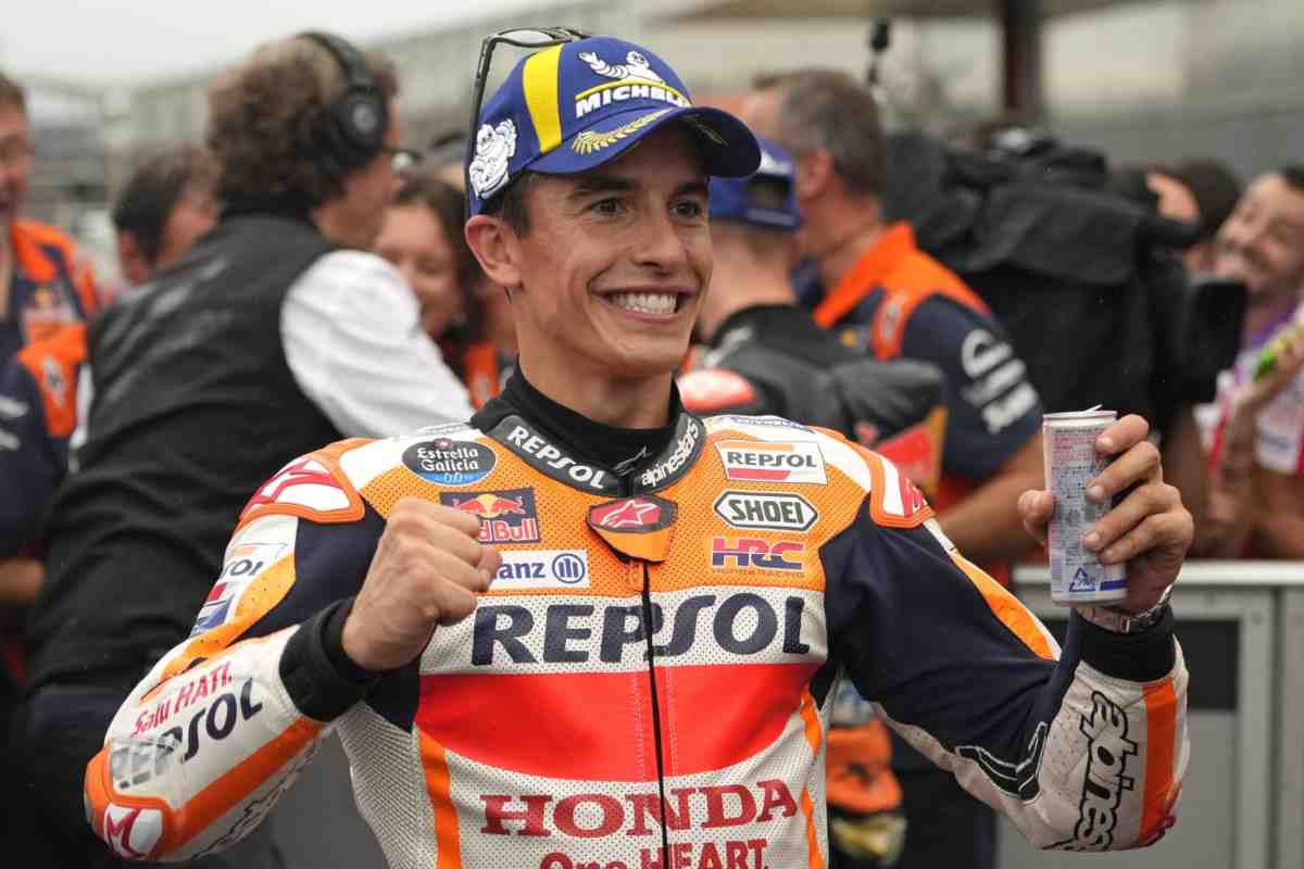 Marquez chef nel paddock della MotoGP