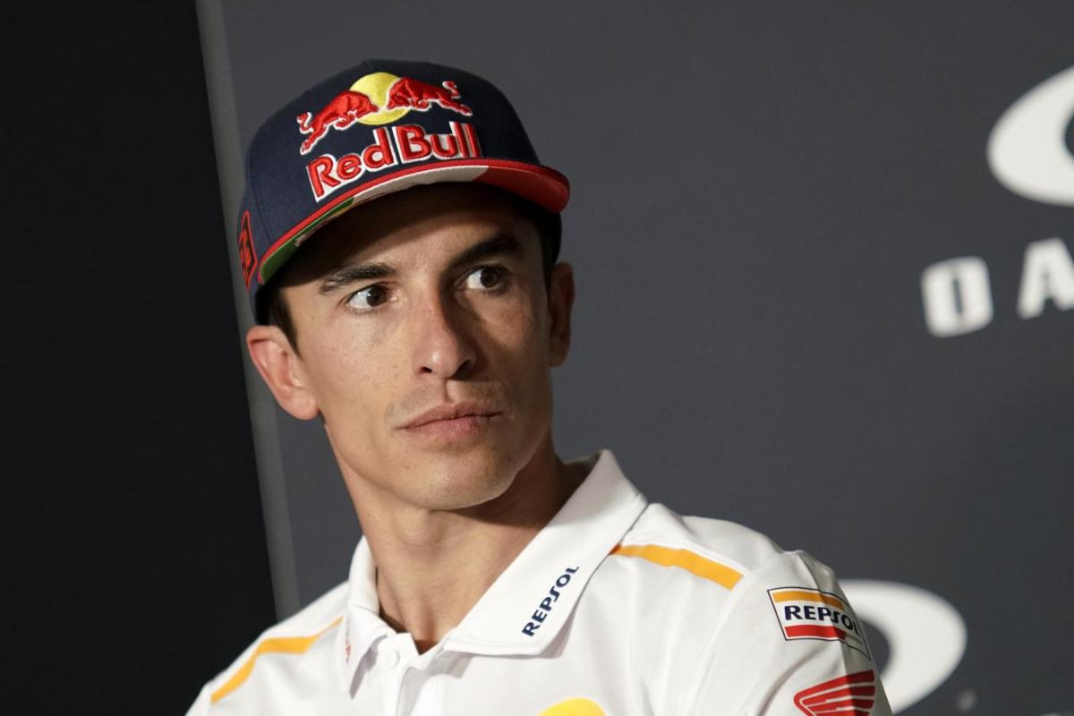 Marc Marquez infortunato al GP Germania