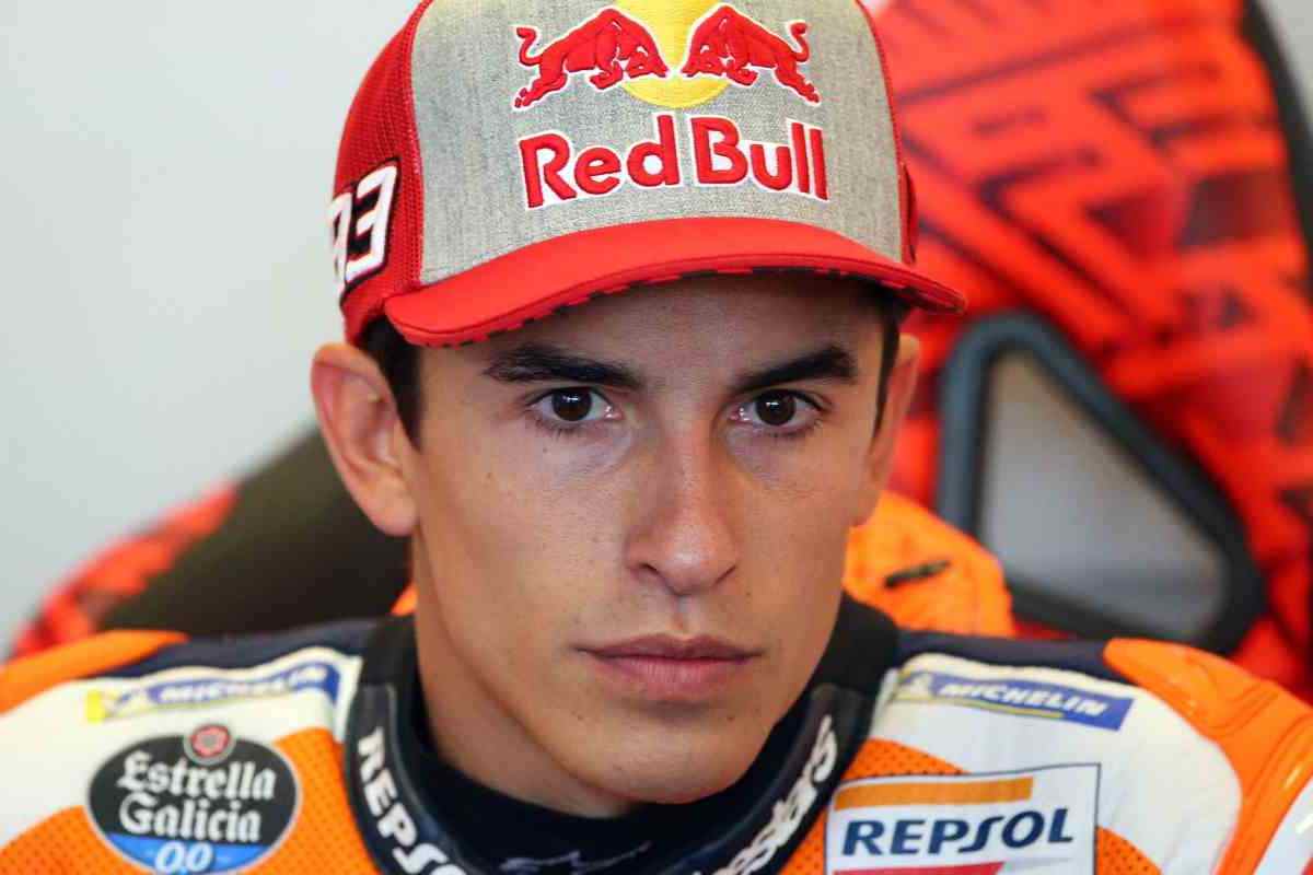 Il centauro della Honda Marc Marquez