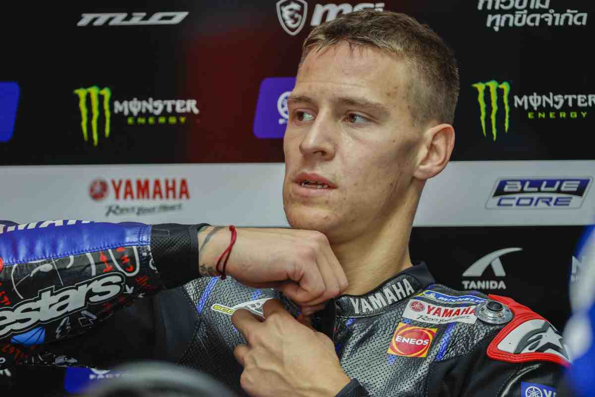 MotoGP Fabio Quartararo infortunio caduta