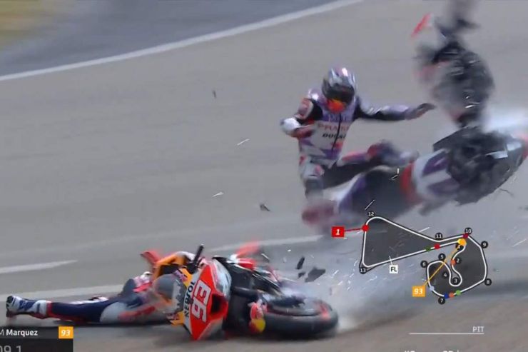 MotoGP Incidente Zarco Marquez