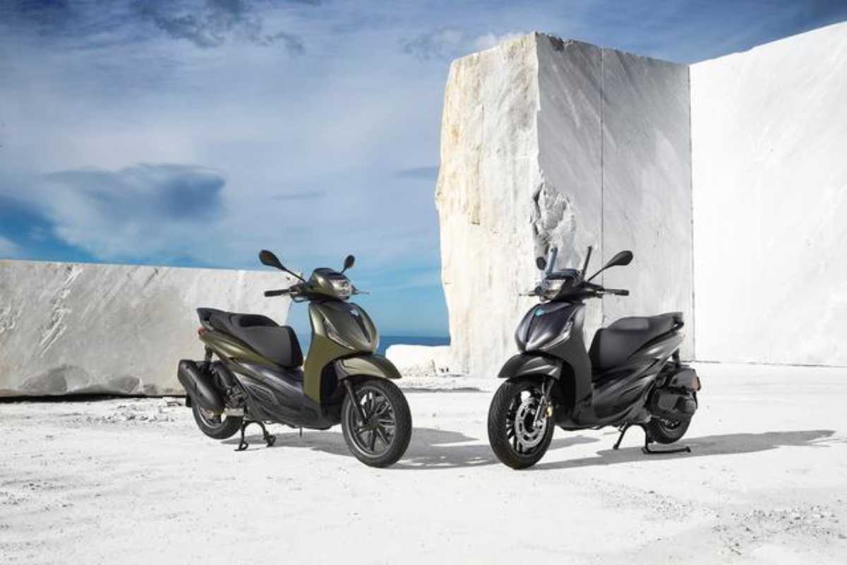 Piaggio Beverly, due colorazioni