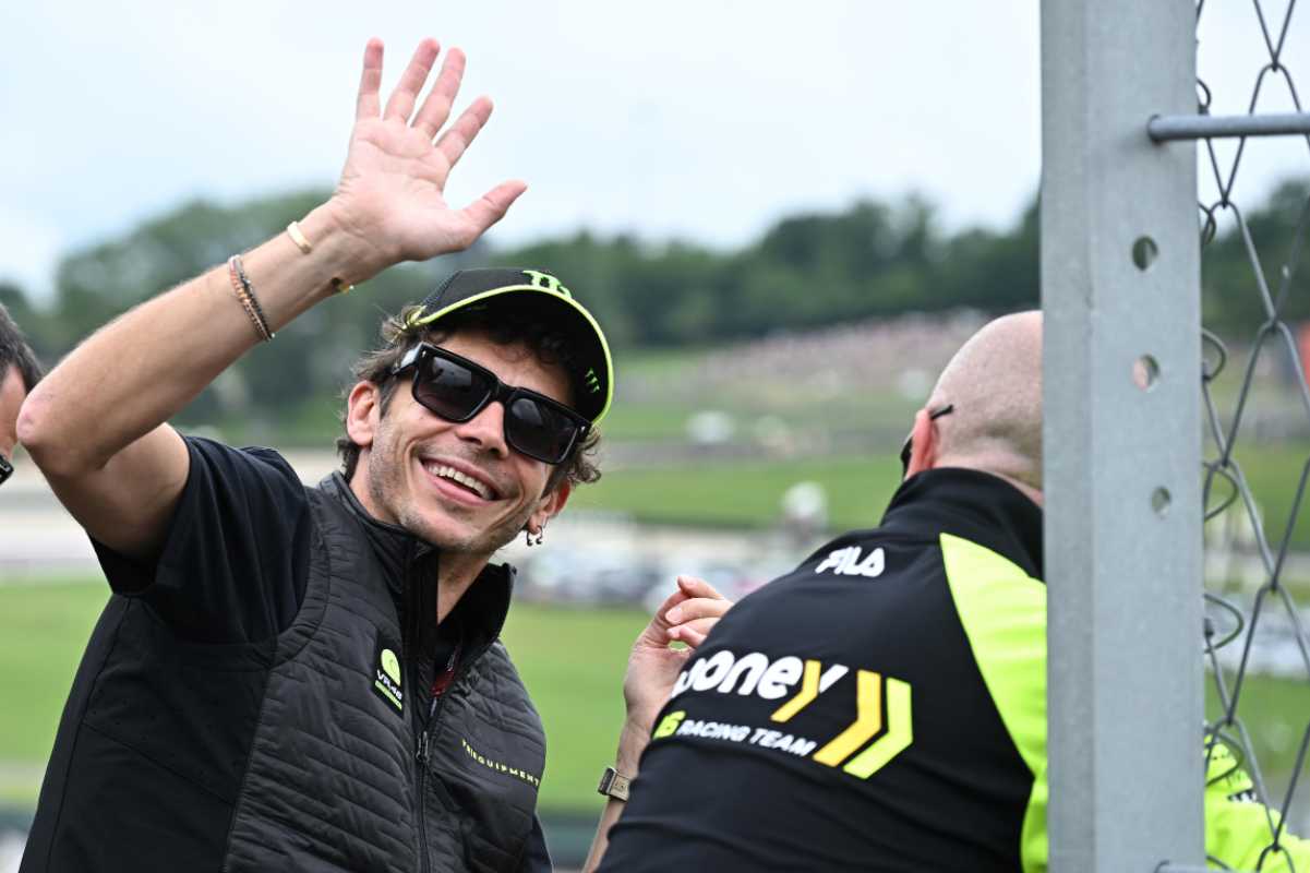 Valentino Rossi stacca la spina