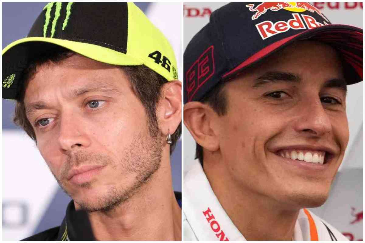 Valentino Rossi e Marquez, la scelta del pilota