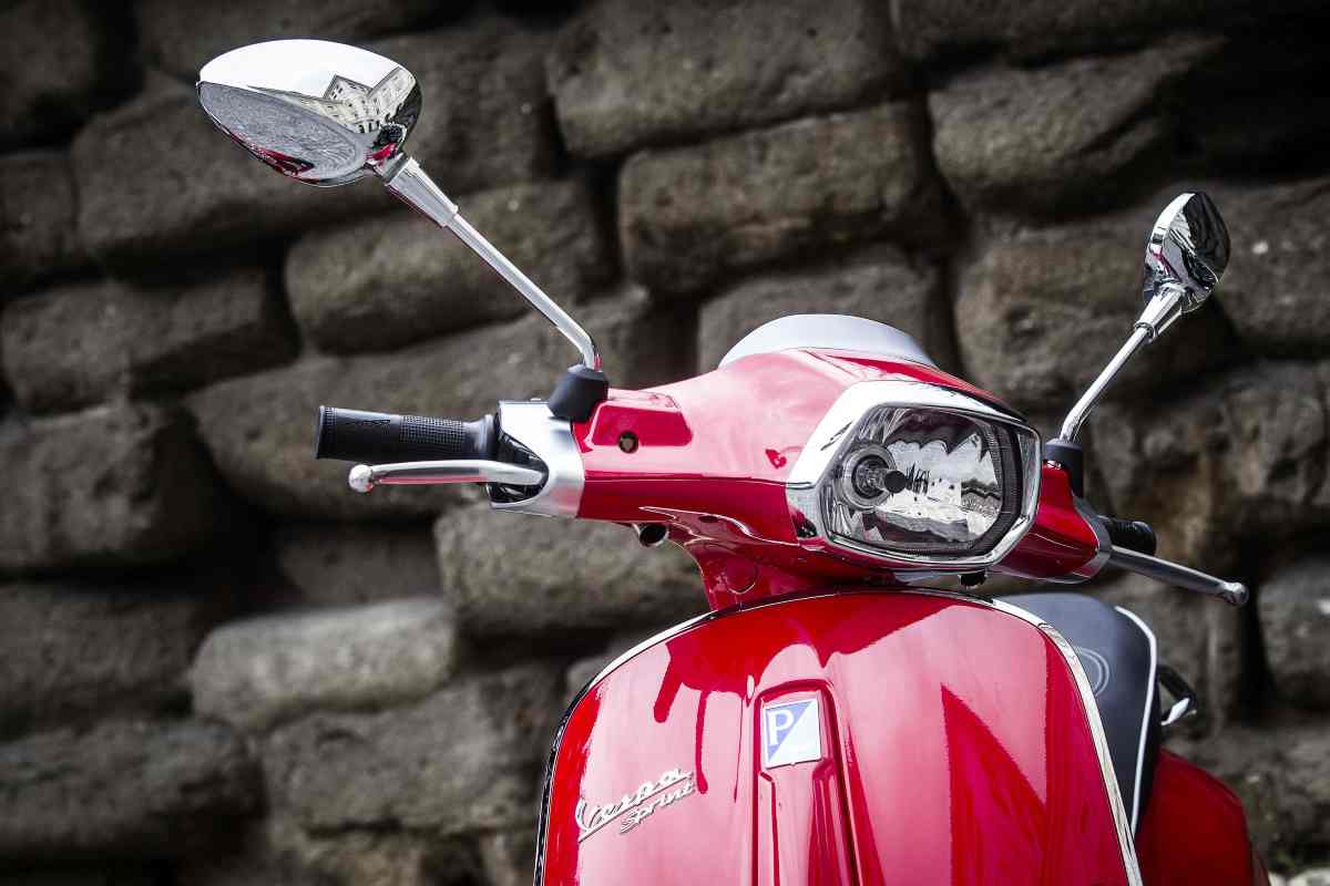 Una Vespa Piaggio unica